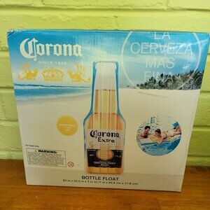 CORONA EXTRA Inflatable Beer Bottle Float Beach Swimming Pool 83 x 32.5 x 7.0 T8